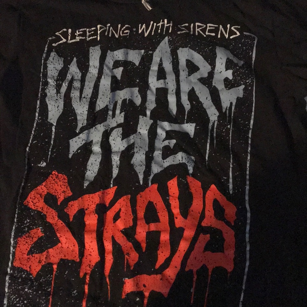 Sleeping with sirens we are the strays shirt
